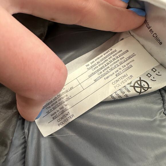 Rab Generator Blue Gray Womens S Full Zip Pertex Quantum Lined Quilted Gorpcore - Picture 11 of 11